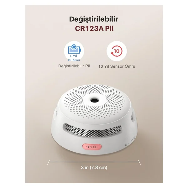 X-Sense Xs01-Wx Akıllı Duman Dedektörü - Görsel 2