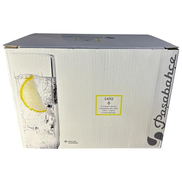 Paşabahçe Leia 420765 310 Cc 6'lı Meşrubat Bardağı - Görsel 7