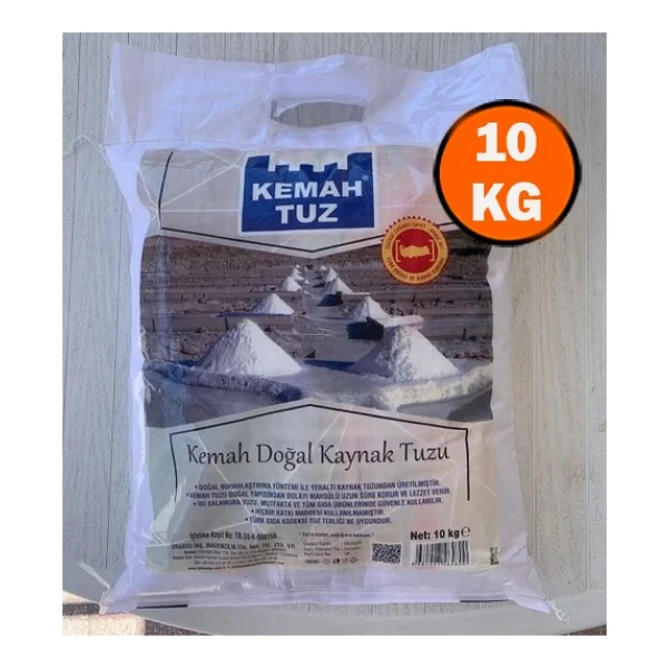 Kemah Tuz 10 Kg Doğal Kaynak Tuzu - Görsel 5