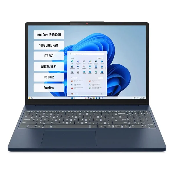 Lenovo Ideapad Slim 3 15ırh10 83k10061tr İ7-13620h 16 GB 1 TB SSD UHD Graphics 15.3" Wuxga Notebook - Görsel 4
