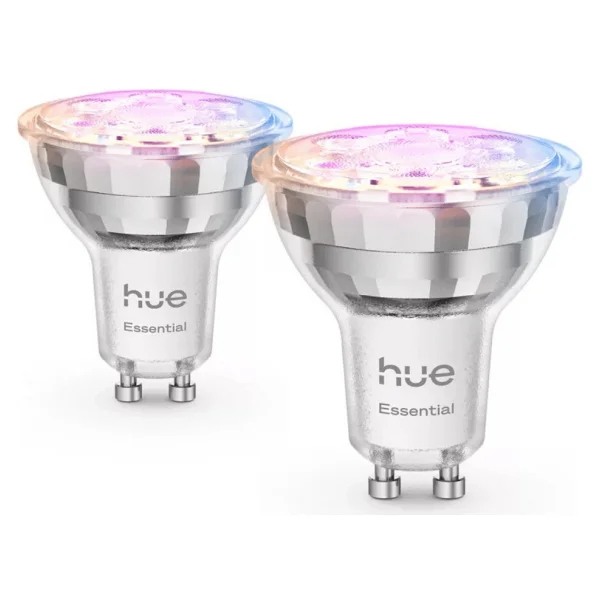 Philips Hue Essential 345 4.7 W-50 W Gu10 2'li Spot Akıllı LED Ampul - Görsel 3
