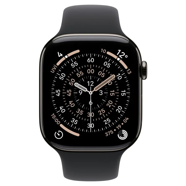 Apple Watch Series 11 GPS + Cellular 46mm Titanyum Kasa Ve Spor Kordon Akıllı Saat - Görsel 2