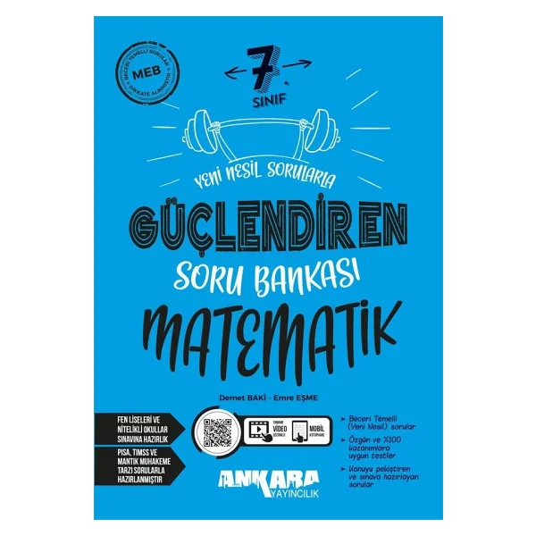 Ankara Yayıncılık 7. Sınıf Güçlendiren Matematik Soru Bankası - Görsel 2