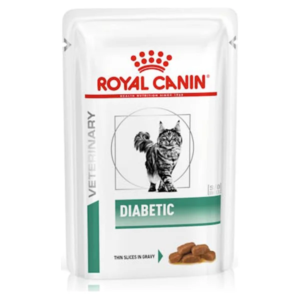 Royal Canin Cat Diabetic Yaş Kedi Maması, 12 X 85g - Görsel 2