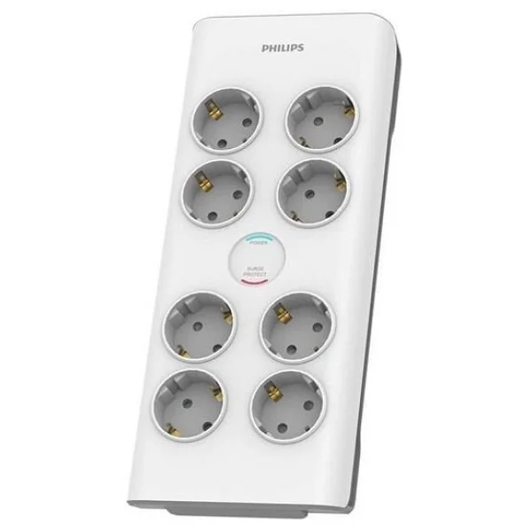 Philips Spn7080wa/62 900 Joule 2 M 8'li Akım Korumalı Priz - Görsel 3