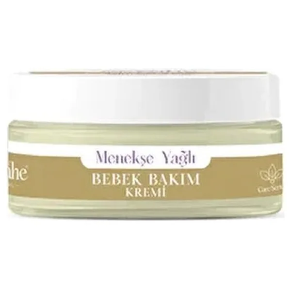 Evvahe Doğal Menekşe Yağlı Bebek Bakım Kremi 100 ml Dermatolojik Olarak Test Edilmiş Güvenli Formül - Görsel 2