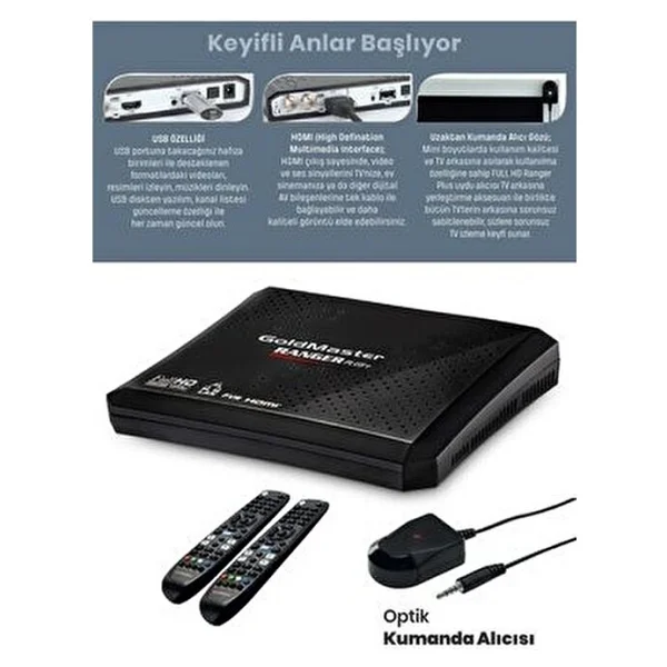 Goldmaster Ranger HD Plus Pvr Uydu Alıcısı - Görsel 5