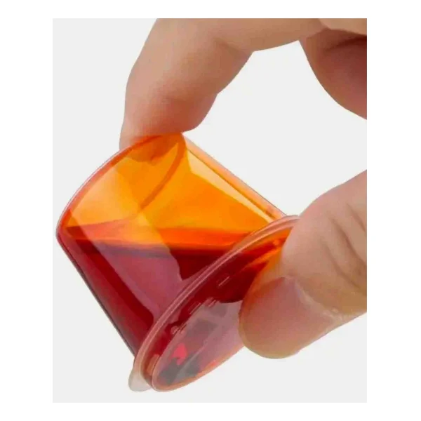 25 Adet 60 Cc Kapaklı Sızdırmaz Sos Kabı,Et Suyu ,Tavuk Suyu , Bulyonluk , Derin Donduruculuk Tekrar Kullanılabilen Sert Plastikten Üretilmiştir - 60 Ml - Görsel 4
