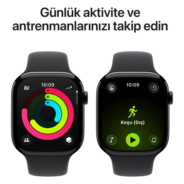 Apple Watch Series 11 GPS + Cellular 46mm Alüminyum Kasa Ve Spor Kordon Akıllı Saat - Görsel 4
