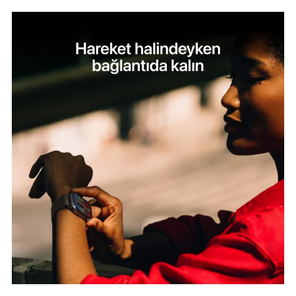Apple Watch Series 11 GPS + Cellular 46mm Alüminyum Kasa Ve Spor Kordon Akıllı Saat - Görsel 7