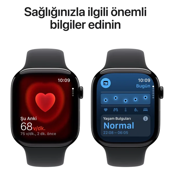 Apple Watch Series 11 GPS + Cellular 46mm Alüminyum Kasa Ve Spor Kordon Akıllı Saat - Görsel 5