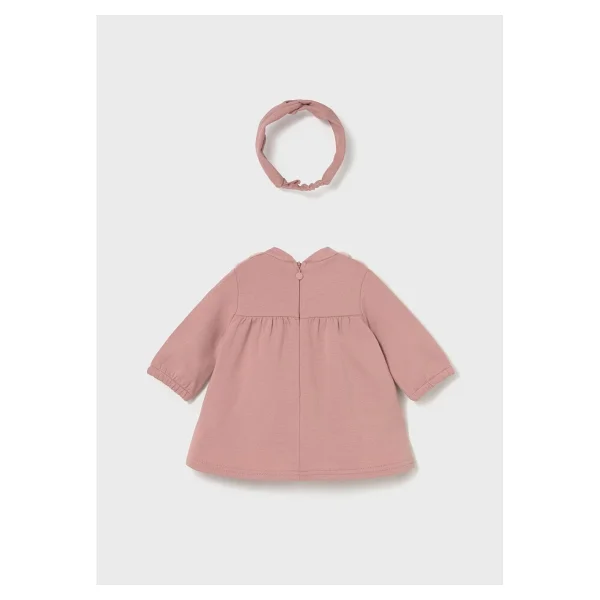 Mayoral Newborn Kız Bebek Elbise - 0 - 1 Ay - Pembe - Görsel 4