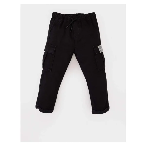 Defacto Erkek Bebek Cepli Jean Pantolon E0830a525sp - Antrasit-Nm36 - 5 - 6 Yaş - Görsel 6