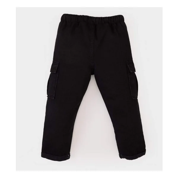 Defacto Erkek Bebek Cepli Jean Pantolon E0830a525sp - Antrasit-Nm36 - 4 - 5 Yaş - Görsel 9