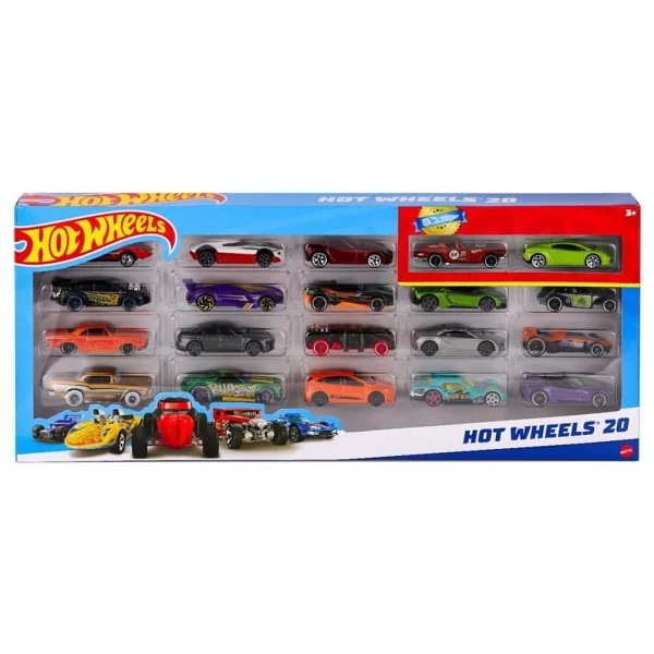 Hot Wheels 20'li Araba Seti H7045 - Görsel 2