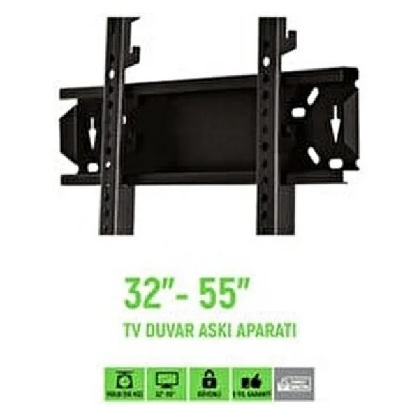 Everest Tk-10 32-55 İnç Sabit TV Askı Aparatı - Görsel 4
