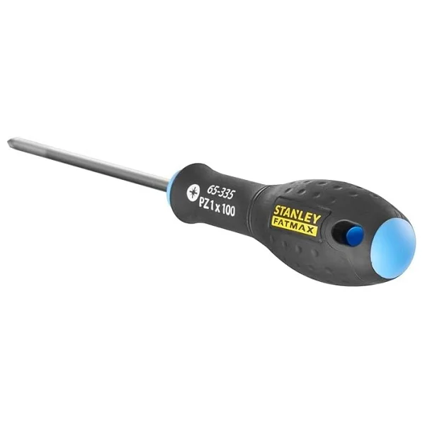 Stanley Fatmax Tornavida Pozidriv Pz0 75 Mm Schwertlaenge, Krom-Vanadyum, Ergonomik Yumuşak Saplı El 0 - 6, 0-65-335 - Görsel 3