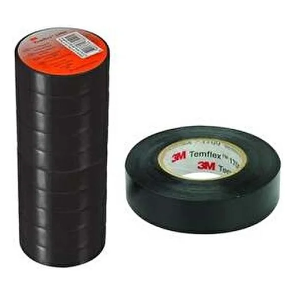 3m Temflex 1300e Pvc İzole 10 Adet Elektrik Bandı - Görsel 2