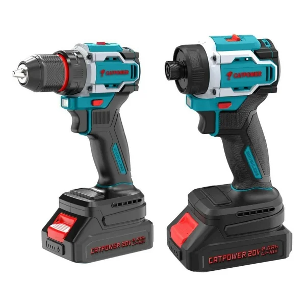 Catpower 5130 20 V Çift Akülü 2 Ah Elektrikli El Aletleri Seti - Görsel 2