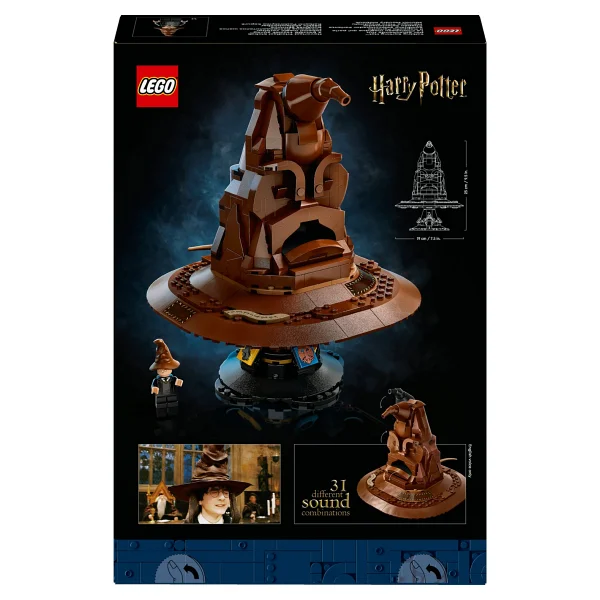 Lego 76429 Harry Potter Konuşan Seçmen Şapka - Görsel 4