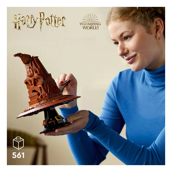 Lego 76429 Harry Potter Konuşan Seçmen Şapka - Görsel 5