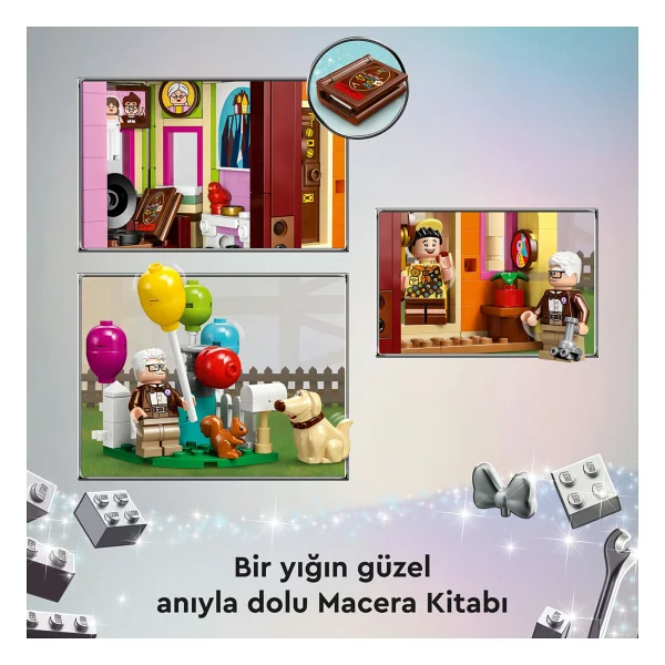 Lego 43217 Disney Yukarı Bak Evi - Görsel 8