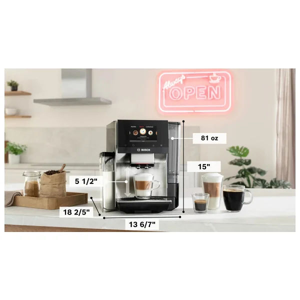 Bosch Serie 8 Tqe80703 Tam Otomatik Espresso Makinesi - Görsel 4