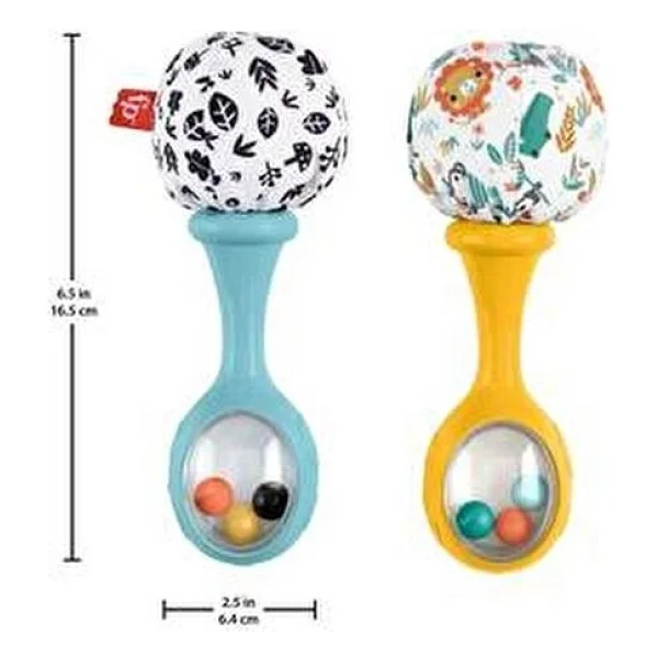 Fisher-Price Neşeli Marakas Diş Kaşıyıcıları Eğlenceli Tasarım Bpa İçermeyen Güvenli Materyal - Görsel 5