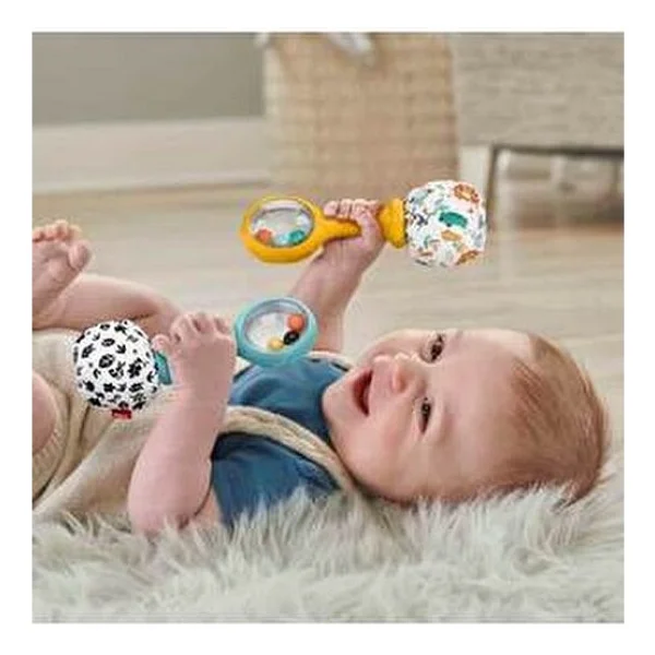 Fisher-Price Neşeli Marakas Diş Kaşıyıcıları Eğlenceli Tasarım Bpa İçermeyen Güvenli Materyal - Görsel 6