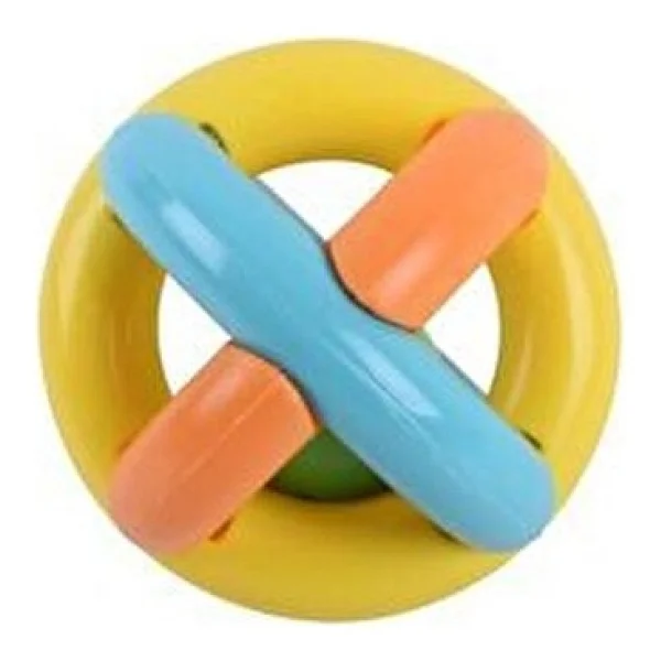 Zuzu Toys Çıngıraklı Bebek Topu Ergonomik Tasarım 3+ Ay İçin BPA İçermeyen Kaliteli Plastik - Görsel 2