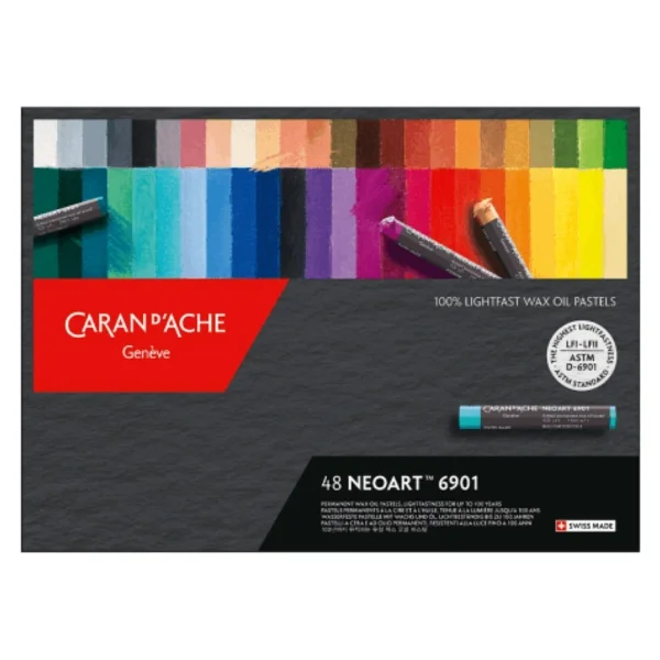 Caran D'ache Neoart 6901 48'li Set - Çok Renkli - Görsel 4