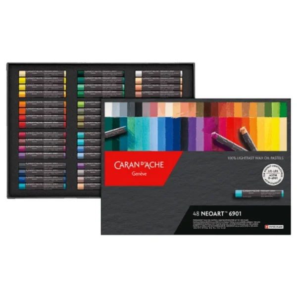 Caran D'ache Neoart 6901 48'li Set - Çok Renkli - Görsel 3