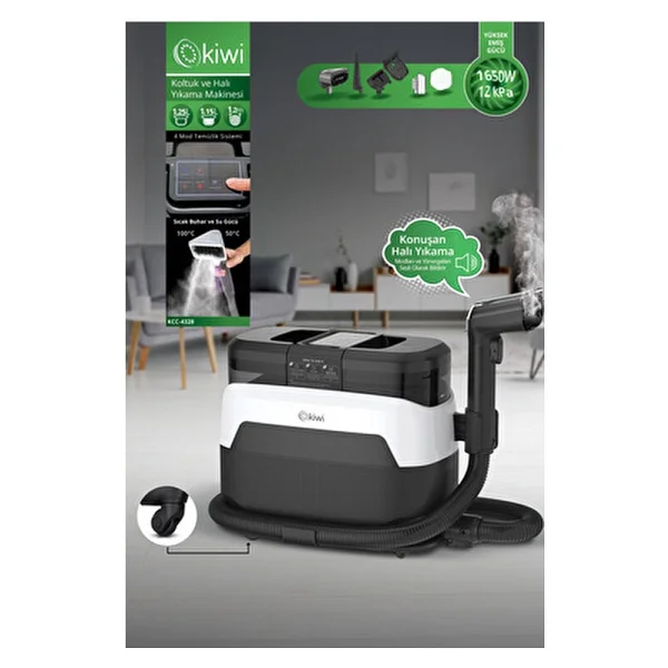Kiwi Kcc-4328 Pro Koltuk Ve Halı Yıkama Makinesi - Görsel 5
