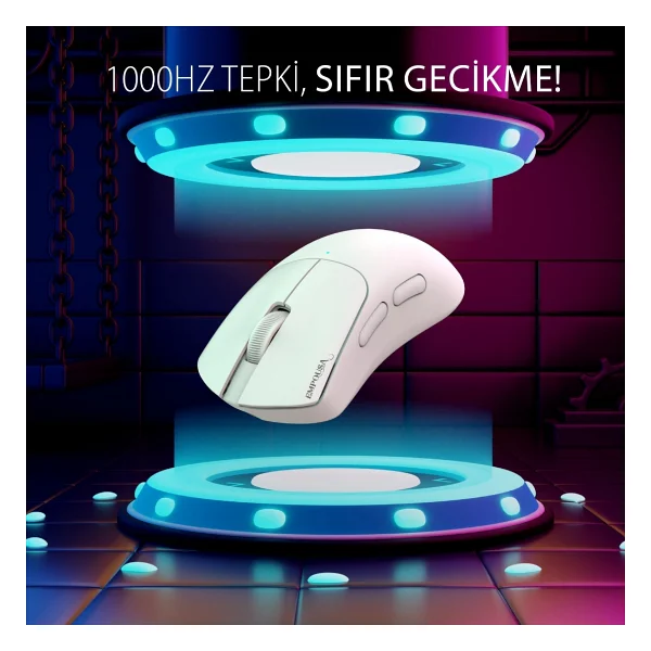 Inca Empousa Img-329mx RGB Şarjlı Kablolu/Kablosuz Lazer Oyuncu Mouse - Görsel 10