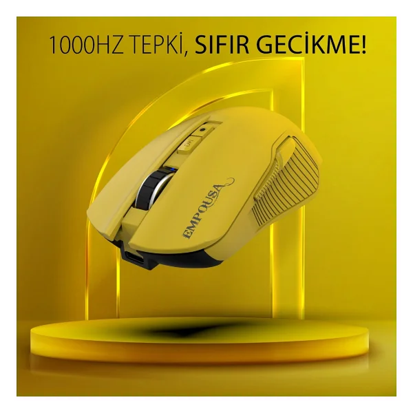 Inca Img-328mx Şarjlı Optik Kablolu/Kablosuz Oyuncu Mouse - Görsel 2