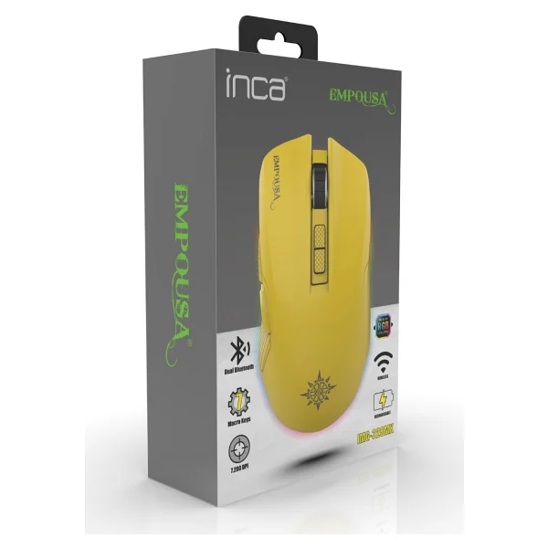 Inca Img-328mx Şarjlı Optik Kablolu/Kablosuz Oyuncu Mouse - Görsel 9