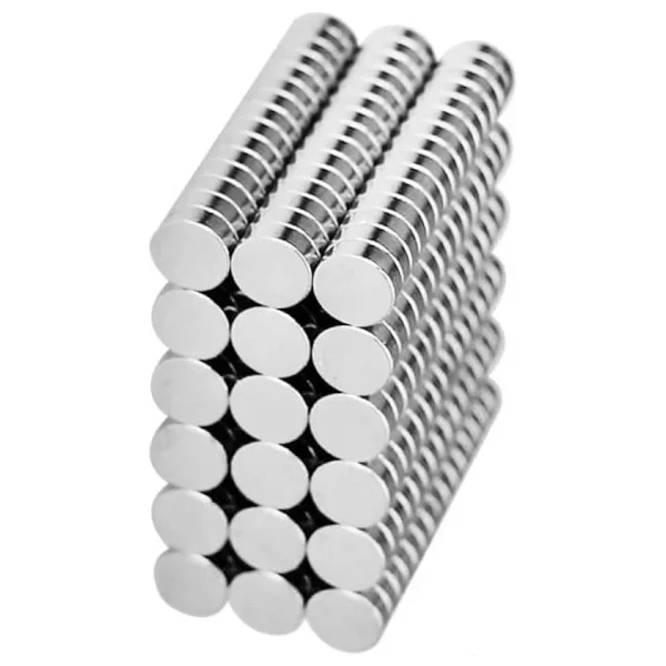 5 Adet 8x3mm Yuvarlak Neodyum Mıknatıs Güçlü Nikel Kaplamalı Kaliteli Dayanıklı Magnet - Görsel 8