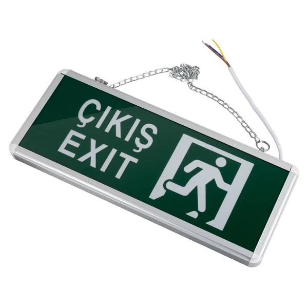 Zmr Zmr-670/Y.00 3w Tek Yön Acil Çıkış Yönlendirme Tabelası - Lambası (38x30x36mm) - Görsel 3