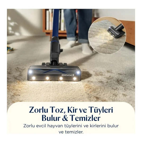 Bissell Furguard Pro 4094n Şarjlı Dikey Süpürge - Görsel 9