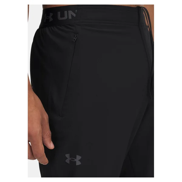 Under Armour Vanish Woven Tapered 1390055-001 Siyah Erkek Eşofman Altı - Görsel 4