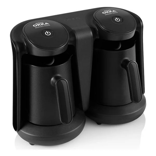 Arzum Okka Minio Duo Ok006 Siyah İkili Türk Kahve Makinesi - Görsel 5
