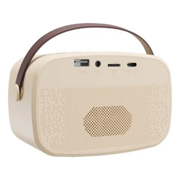 Mikado Md-57bt Bej Bluetooth Hoparlör - Görsel 2