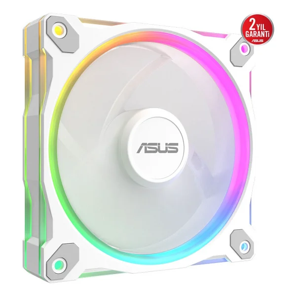 Asus Prime Mr120 Argb Reverse Beyaz 12 Cm Kasa Fanı - Görsel 3