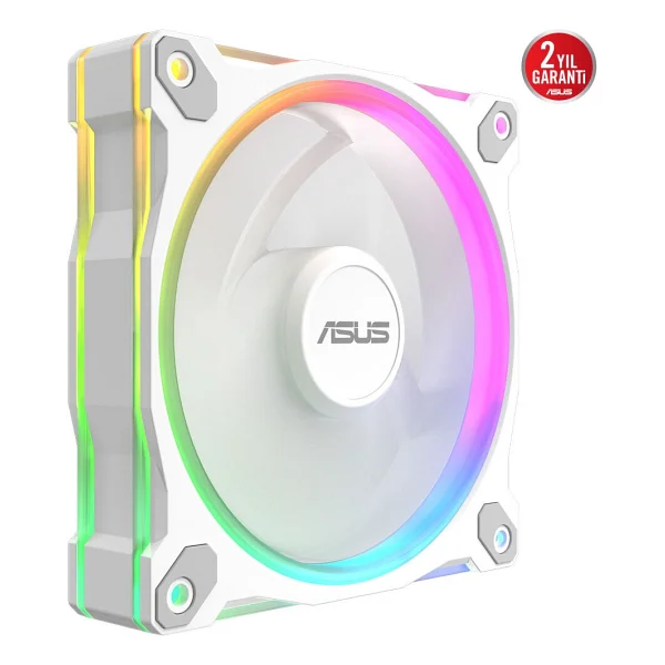Asus Prime Mr120 Argb Reverse Beyaz 12 Cm Kasa Fanı - Görsel 4