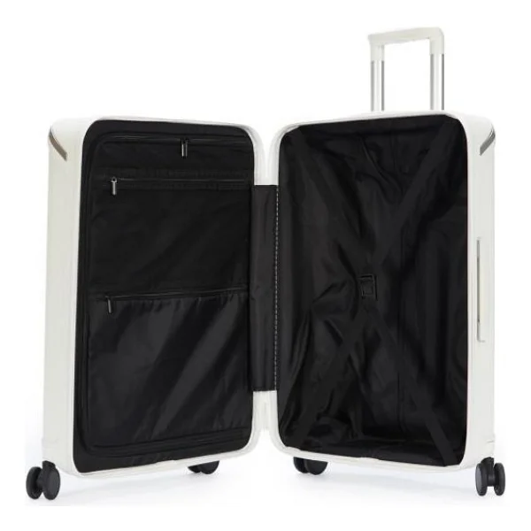 Pierre Cardin 04pc7090-02 Poliprobilen Beyaz Orta Boy Valiz - Görsel 5