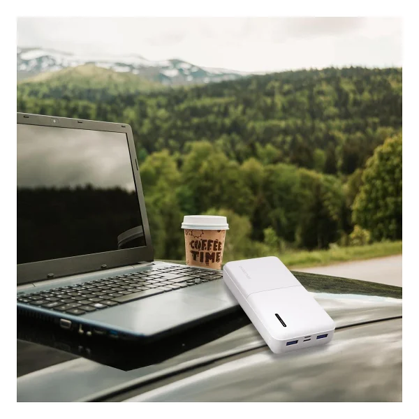 PoloSmart PBS132 Beyaz 20000 mAh Powerbank - Görsel 4