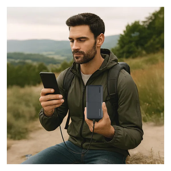 PoloSmart PBS132 Gri 20000 mAh Powerbank - Görsel 4
