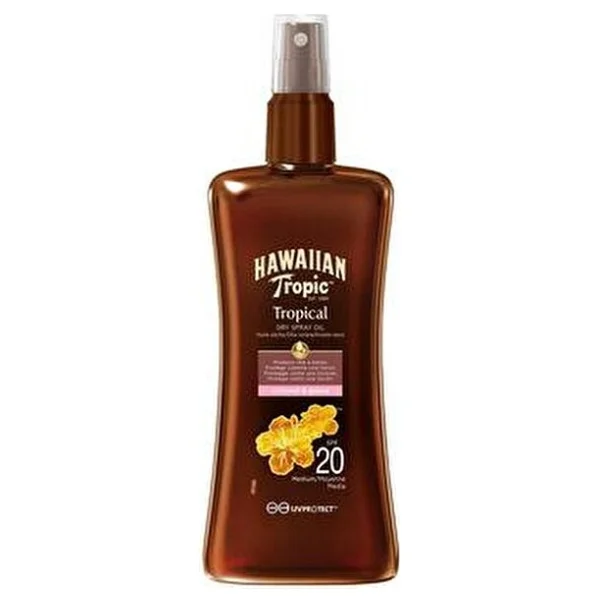 Hawaiian Tropic Glowing Protection 200 Ml 20 Faktör Bronzlaştırıcı Yağ - Görsel 3