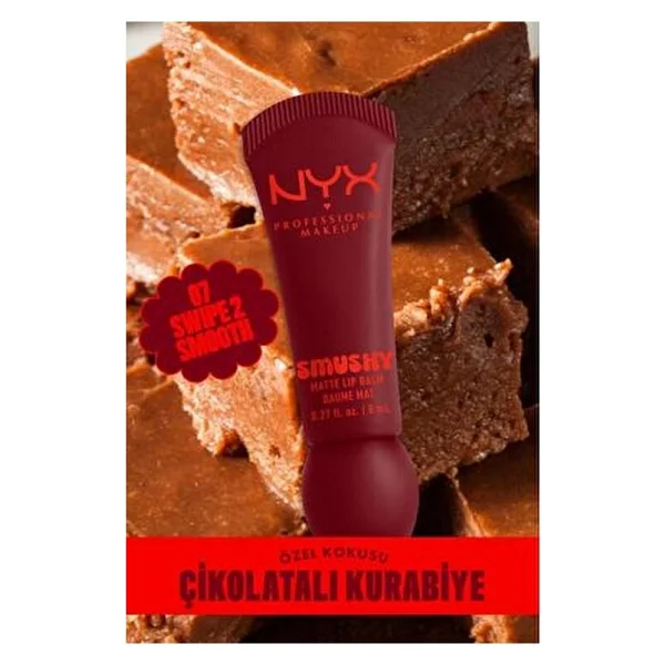Nyx Professional Makeup Soft Matte Smushy 07 Swipe 2 Smooth Dudak Balmı - Görsel 6