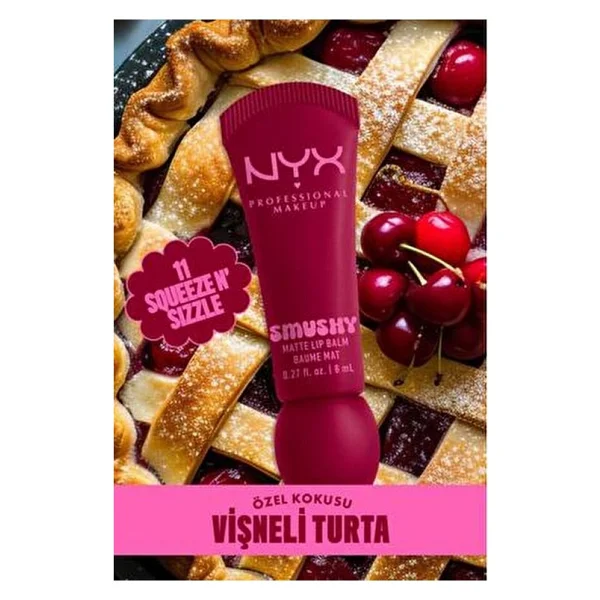Nyx Professional Makeup Soft Matte Smushy Dudak Balmı - Görsel 6